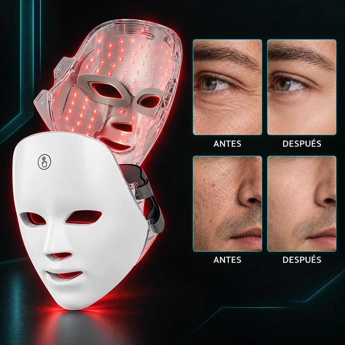 Vöst — Máscara de luz LED facial